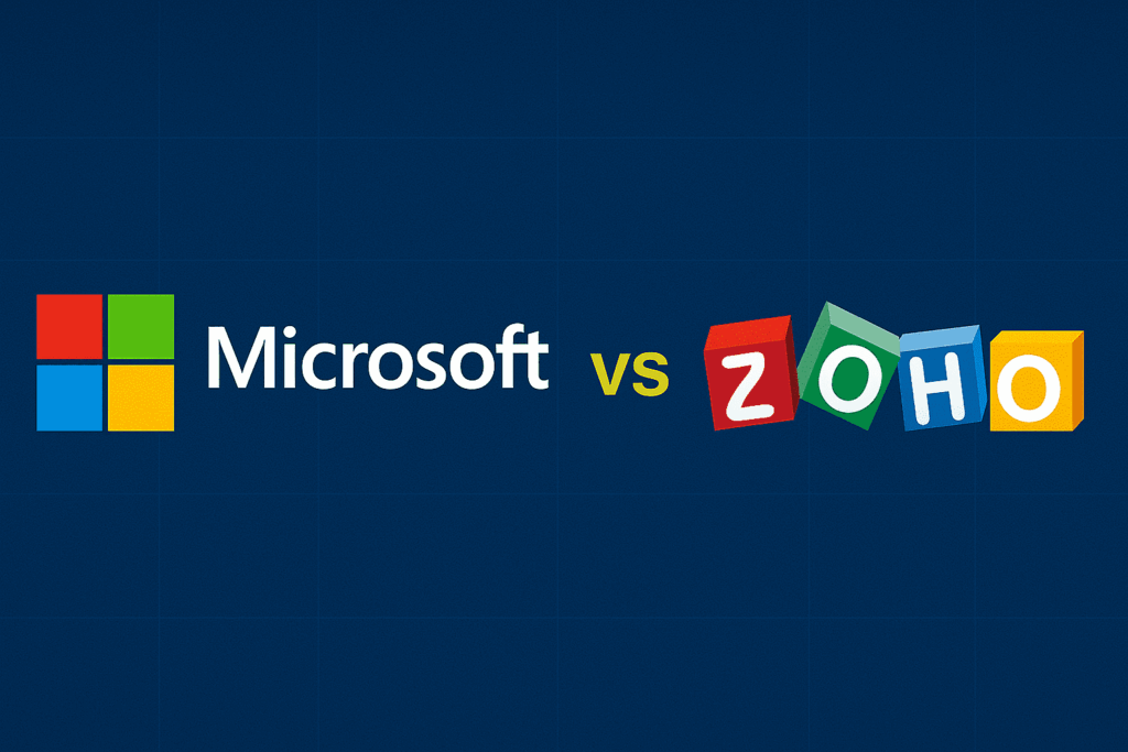 microsoft vs zoho